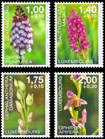 LUXEMBOURG,LUXEMBURG,2022, WOHLFART CARITAS, ORCHIDEN Flora Blumen Natur, POSTFRISCH, NEUF, DEZEMBERAUSGABE - Ungebraucht