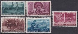 F-EX47383 LIECHTENSTEIN MNH 1941 PROMOTION OF DOMESTIC AGRICULTURE.  - ...-1912 Precursores