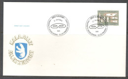 Greenland. FDC Sc. 168.   Artifacts. Harpoon Points  FDC Cancellation On FDC Cover - FDC