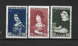 LOTE 2149   ///  (C022)  SAAR  YVERT Nº 355/357   ¡¡¡ LIQUIDATION - JE LIQUIDE - ANGEBOT !!!! - Used Stamps