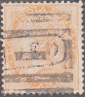 INDIA  SCOTT NO 23 C  USED  YEAR  1865 - 1858-79 Kolonie Van De Kroon