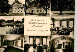 73907609 Niesky Oberlausitz Sachsen FDGB Sanatorium Heideland - Niesky