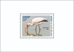 NIGER 2023 - SHEET - STORK STORKS ECHASSIER ECHASSIERS - BIRDS OISEAUX - LUXE MNH - Picotenazas & Aves Zancudas