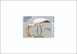 NIGER 2023 - DELUXE PROOF- STORK STORKS ECHASSIER ECHASSIERS - BIRDS OISEAUX - Picotenazas & Aves Zancudas