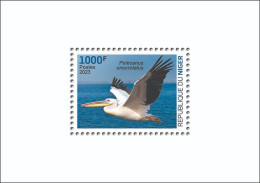 NIGER 2023 - SHEET - PELICAN PELICANS - BIRDS OISEAUX - LUXE MNH - Pélicans