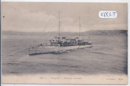 MARINE MILITAIRE FRANCAISE- L ESCOPETTE- DESTROYER D ESCADRE - Krieg