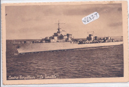 MARINE MILITAIRE FRANCAISE- CONTRE-TORPILLEUR LE TERRIBLE - Warships