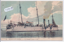 MARINE DE GUERRE- LE LALANDE- AVISO - Warships