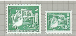 Germany, East, 1973, 1974, Bird, Birds, 2v, Pelican, MNH** - Pelikane