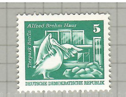 Germany, East, 1974, Bird, Birds, 1v, Pelican, MNH** - Pellicani