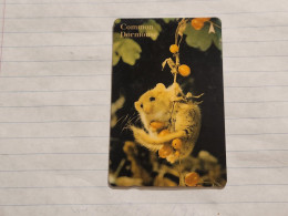 SINGAPORE-(55SIGA-O)-Common Dormouse-(139)(55SIGA-032624)($10)(1/1/1995)-used Card+1card Prepiad Free - Singapore