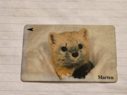 SINGAPORE-(55SIGB)-MARTEN-(141)(55SIGB-317564)($10)(1/1/1995)-used Card+1card Prepiad Free - Singapore