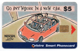 Nescafé Café Voiture Car  Télécarte Australie  Phonecard  (R 834) - Australie