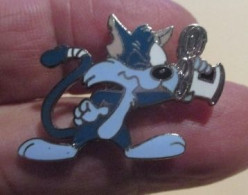 SP D&M Pin's Pins / Beau Et Rare / CINEMA / CHAT BLEU TEX AVERY DESSIN ANIME Pin's DEMONS & MERVEILLES ETAT NEUF - Kino