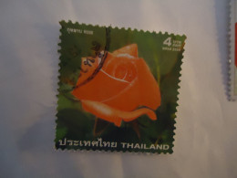THAILAND   USED   STAMPS  ROSES - Thailand