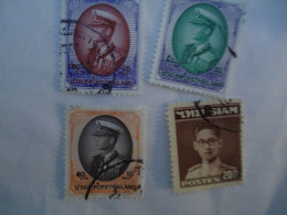 THAILAND   USED   STAMPS  4 KINGS - Thailand