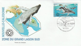 2012 " BALEINE DE NOUVELLE-CALEDONIE  " Sur Enveloppe 1er Jour. Parfait état. FDC à Saisir !!! - Baleines