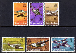 SEYCHELLES - 1971 AIRPORT COMPLETION TRANSPORT SET (6V) FINE MNH ** SG 294-299 - Seychelles (...-1976)