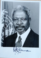 Kofi Annan - 17th Secretary Of United Nations 1997 - 2006 - Politicians  & Military