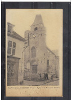 60156 . NANTEUIL LE HAUDOIN . L EGLISE ET LE MONUMENT LEMAIRE .  - Nanteuil-le-Haudouin