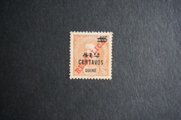 (T6) Portuguese Guinea 1920 Carlos With O/verp. $12c - Af. 176 (No Gum) - Guinea Portuguesa