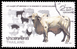 Thailand Stamp 1992 50th Anniversary Of The Department Of Livestock Development - Used - Thailand