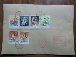 China.  Full Set Registered Envelope - Covers & Documents