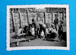 Photographie, Souvenir D'Indochine, 90 X 65 Mm, Trophée De Chasse - Krieg, Militär