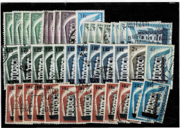 TEMATICA ,EUROPA-CEPT ,1956 ,usati ,41 Pezzi ,serie Complete E Spezzature ,qualita Ottima - 1956