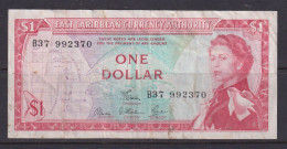 EAST CARIBBEAN CURRENCY AUTHORITY - 1965 1 Dollar Circulated Banknote - Denmark