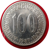 Monnaie Yougoslavie - 1987 - 100 Dinars - Jugoslawien