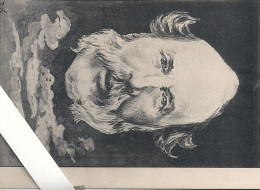 Illustrateur Kauffmann, Caricature, Masques Souverains, Le Grand Père Des Couronnés Prince Saxe , Edition L'H Paris, N/B - Kauffmann, Paul