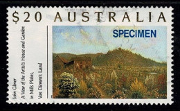 Australia 1990 Painting $20 Artist's Garden By Glover SPECIMEN Used - Used Stamps