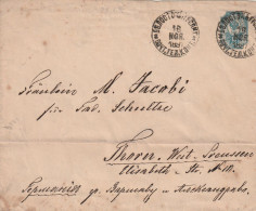 Russie Entier Postal Pour L'Allemagne 1891 - Entiers Postaux