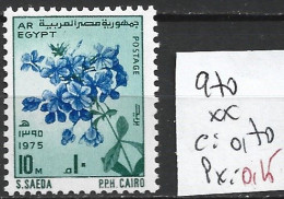 EGYPTE 970 ** Côte 0.70 € - Ongebruikt