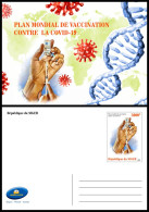 NIGER 2023 - STATIONERY CARD - COVID-19 PANDEMIC GLOBAL VACCINATION - JOINT ISSUE - Joint Issues