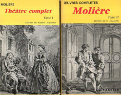 Théâtre Molière : Oeuvres Complètes (2 Tomes Voir Scan Pour Le Sommaire) - French Authors