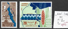 EGYPTE 1001-02 ** Côte 2 € - Unused Stamps