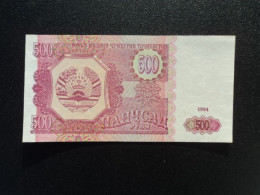 TADJIKISTAN * : 500 ROUBLES  1994    P 8a      SPL+ - Tayikistán