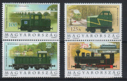 Hungary 2009. Trains / Railways Set MNH (**) Michel: 5340-5343 - Unused Stamps