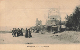 BOIS DE CISE : AMERICAN BAR - Bois-de-Cise