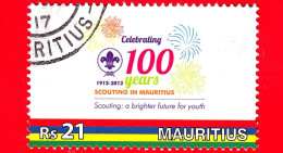 Nuovo Oblit. - MAURITIUS - 2012 - 100 Anni Dello Scoutismo A Mauritius - Scouting - 21 - Maurice (1968-...)