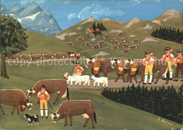 11703628 Appenzell IR Appenzeller Bauernmalerei Von Ernst Rohner Appenzell - Altri & Non Classificati