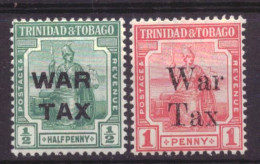 Trinidad & Tobago 81 & 82 MNH ** War Tax (1917) - Trinidad & Tobago (...-1961)