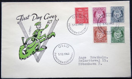 Norway 1962     Minr.478-481x,483 FDC   ( Lot 4558 ) - FDC