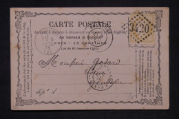 FRANCE - Carte Précurseur De Soissons  Pour Gandelu  - L 149125 - Cartes Précurseurs