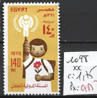EGYPTE 1098 ** Côte 1.75 € - Nuevos