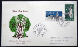 Norway 1965   MUSIC   MiNr.534-35  (lot 6072 ) - FDC