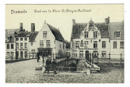 Diksmuide   Pont Sur La Place De Breyne-Peellaert - Diksmuide