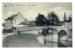 Diksmuide  Pont De L'allée Sur Le Canal D'Handzame - Diksmuide